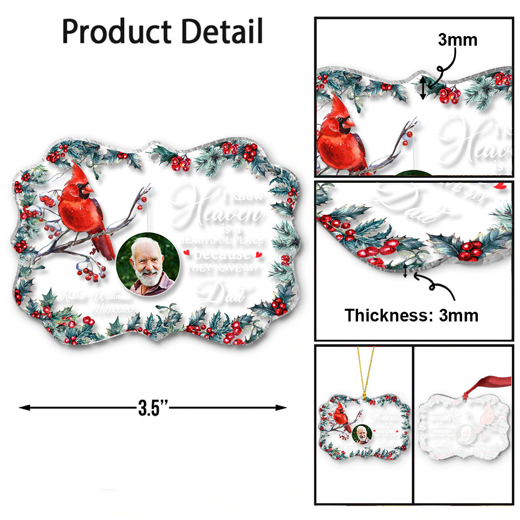 Ich bin immer bei dir – Personalisierter transparenter Gedenkanhänger