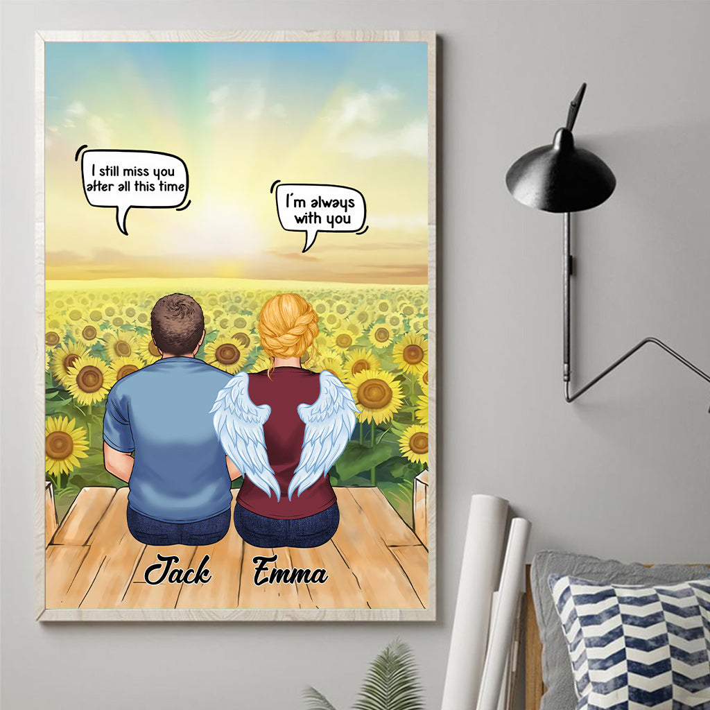 Ich spreche immer noch über dich – Personalisierte Gedenkleinwand und Poster