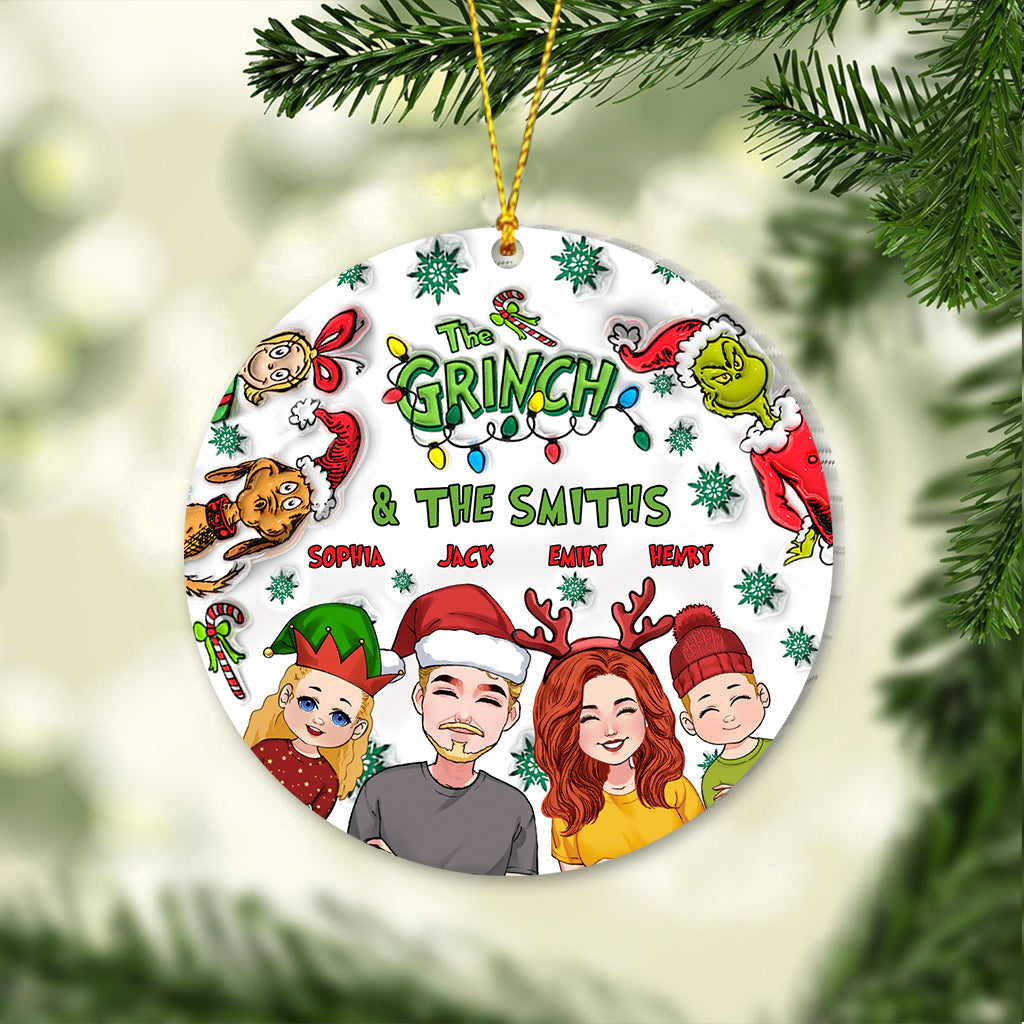 Merry Christmas - Personalized Stole Christmas Ornament