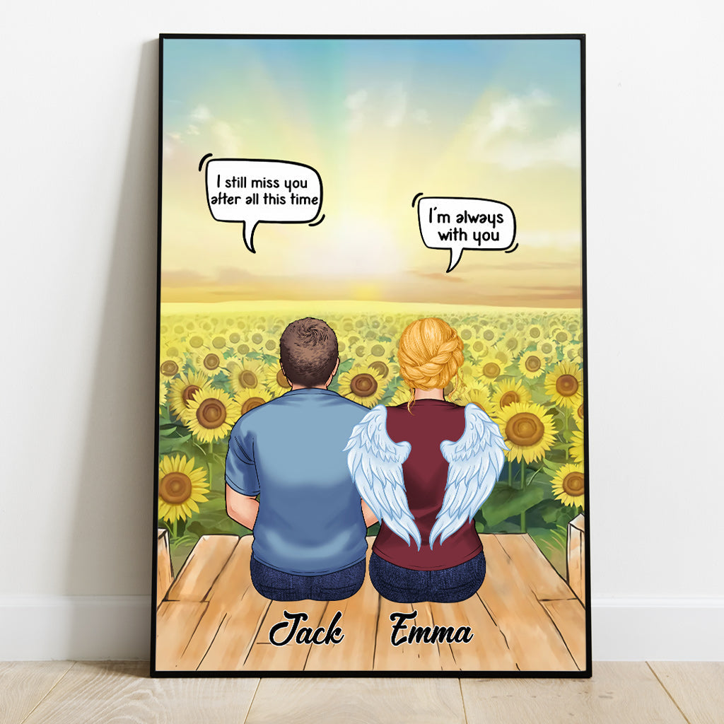 Ich spreche immer noch über dich – Personalisierte Gedenkleinwand und Poster