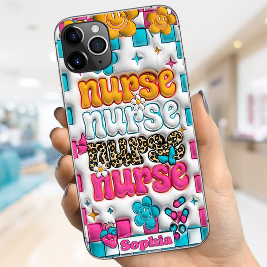 Nurse Life – Personalisierte Handyhülle für Krankenschwestern