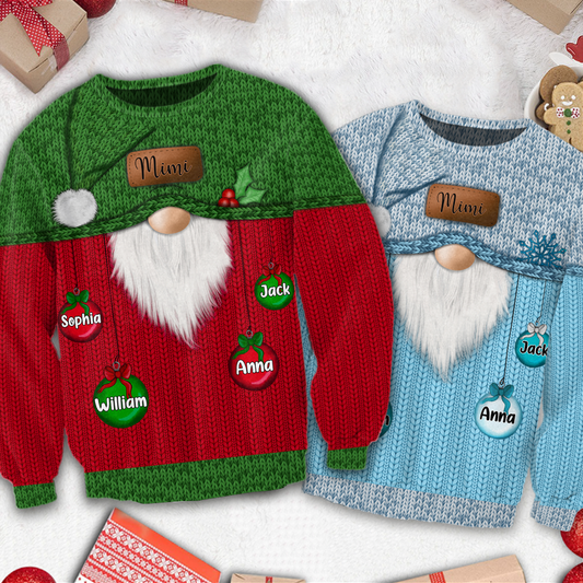 Die beste Oma aller Zeiten – personalisierter Oma-Pullover