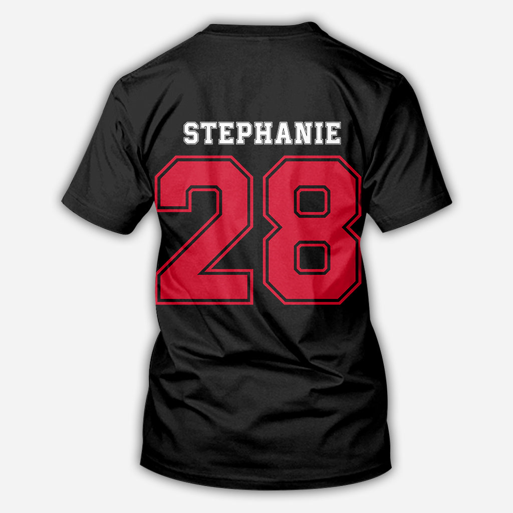 Mein Lieblingsspieler – Personalisiertes Baseball-Shirt