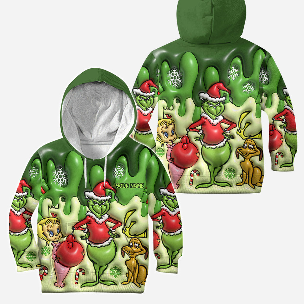 Any Name - Personalized Stole Christmas Hoodie and Leggings