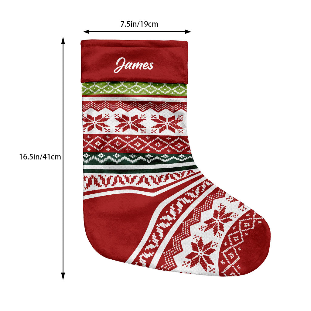 Merry Christmas - Personalized Family Christmas Stockings