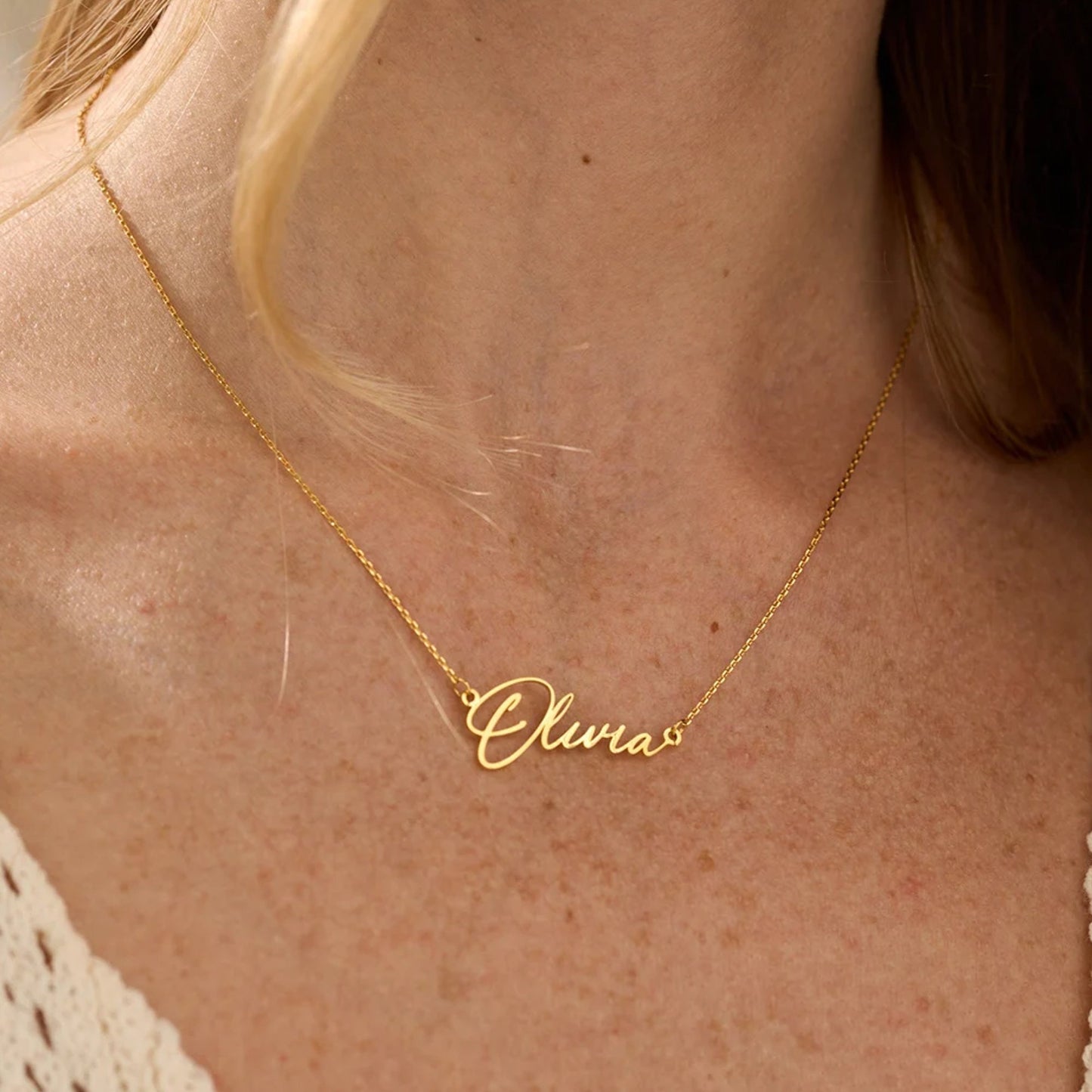 Meilleure amie pour toujours - Collier personnalisé avec le nom de votre meilleure amie