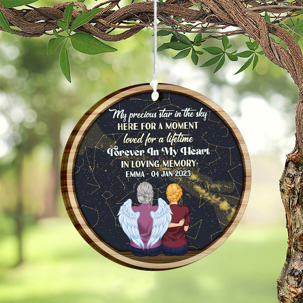 Wenn ich zu den Sternen schaue – Personalisiertes Gedenk-Windspiel