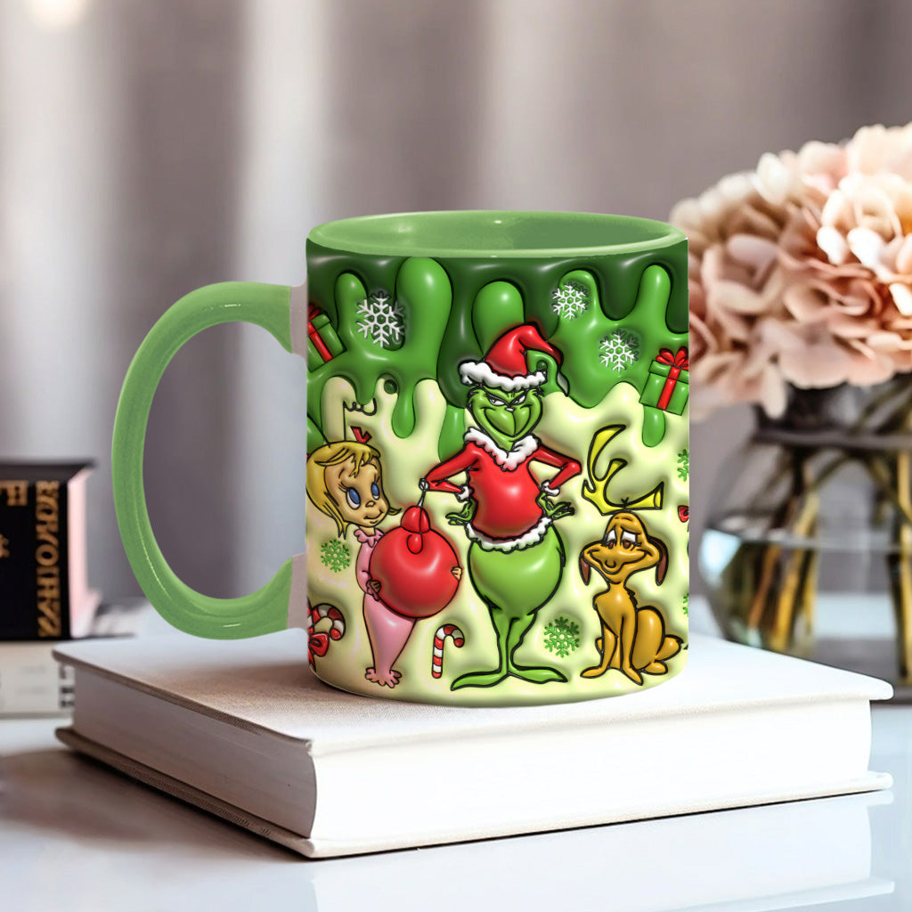 Merry Grinchmas - Stole Christmas Accent Mug