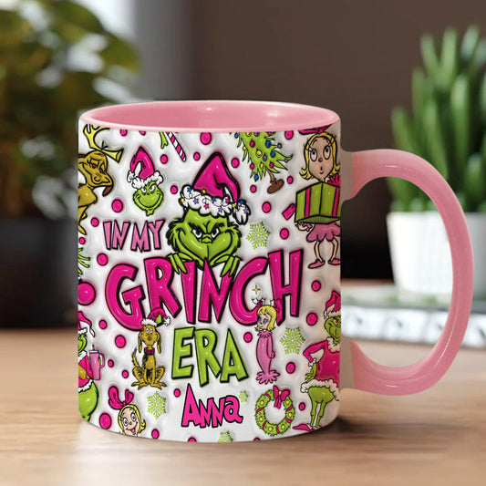 In My Pink Area - Personalisierte Stola-Weihnachts-Akzent-Tasse