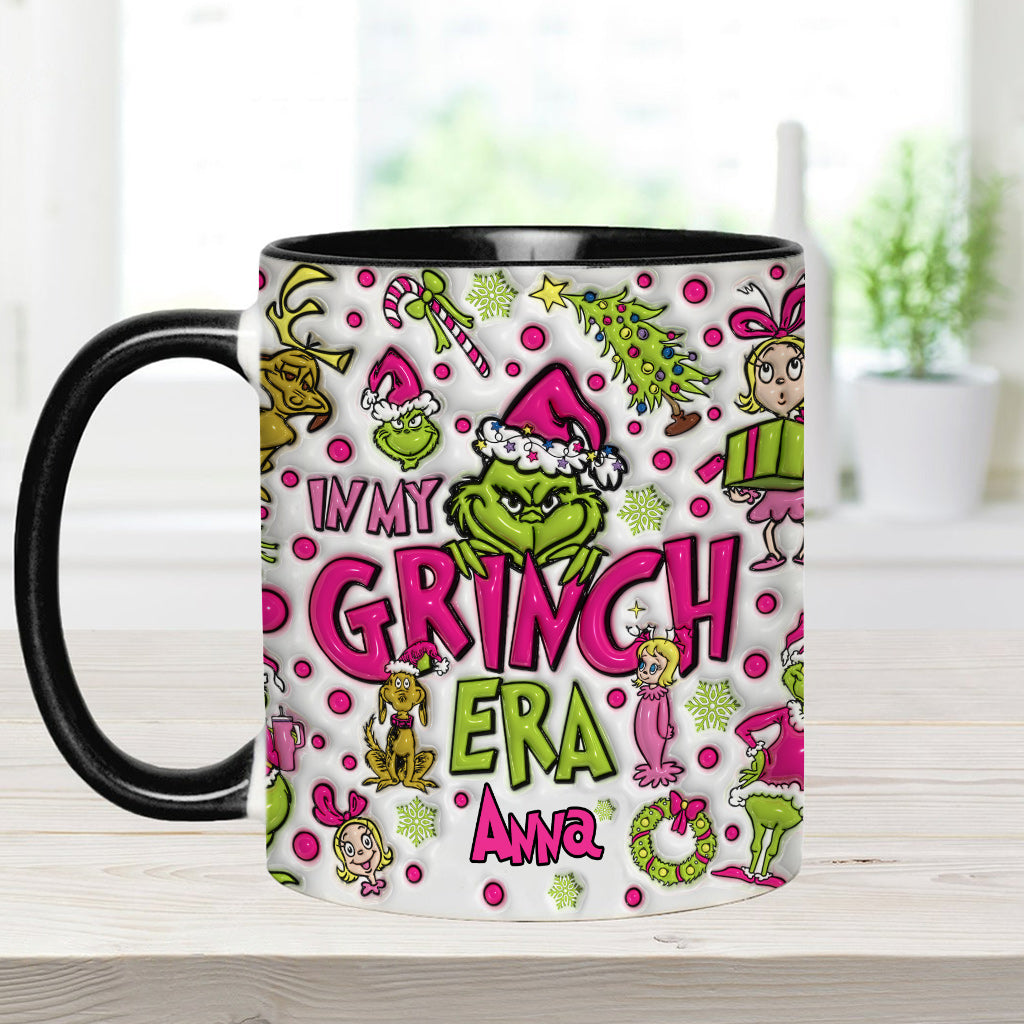 In My Pink Area - Personalized Stole Christmas Accent Mug