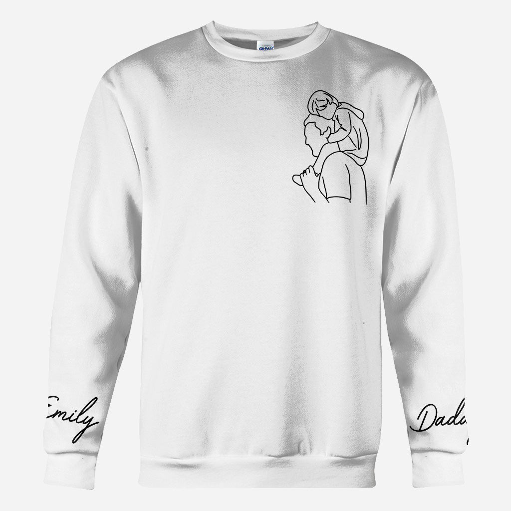 Bester Papa aller Zeiten – Geschenk für Papa – Personalisiertes T-Shirt