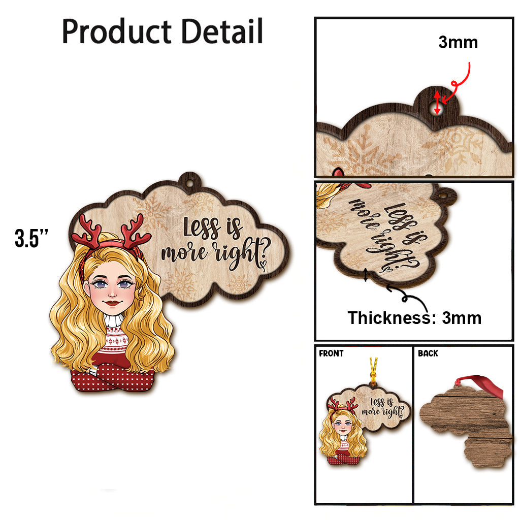 Il est temps de revoir vos attentes à la baisse - Ornement personnalisé pour meilleure amie