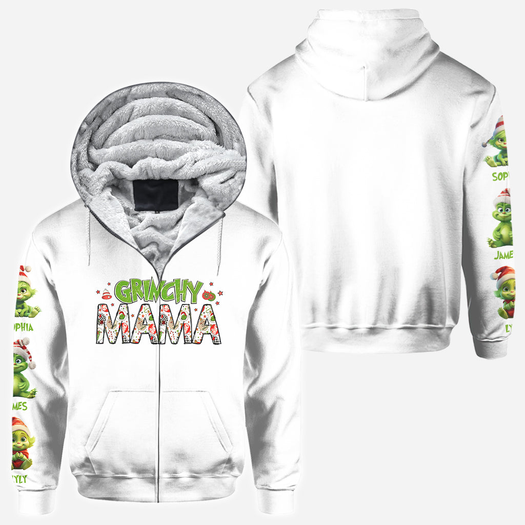 Grinch Mama - Personalized Stole Christmas All Over Shirt