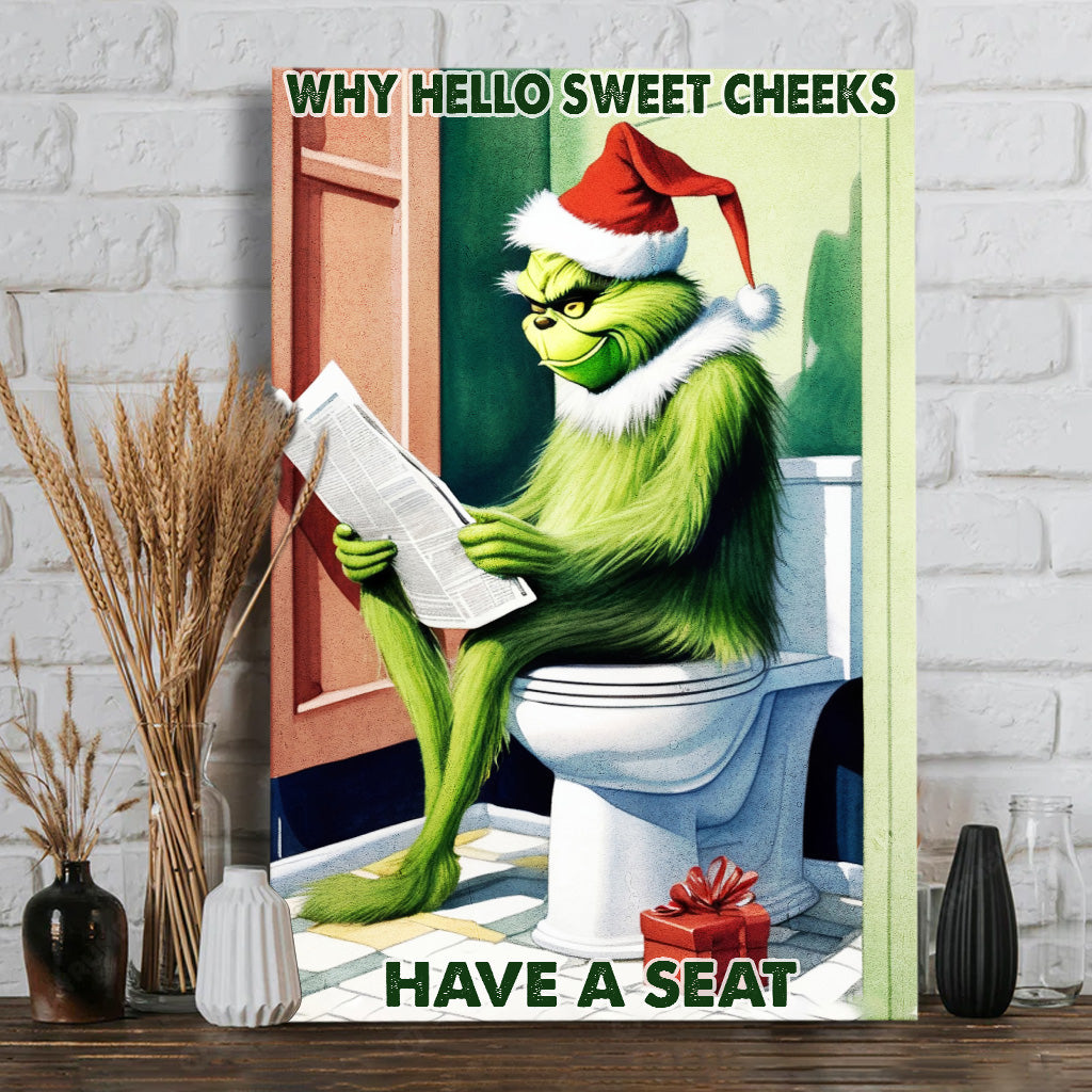 Pourquoi Hello Sweet Cheeks - Toile et affiche de Noël volé