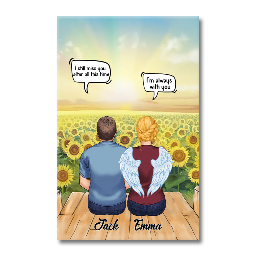 Ich spreche immer noch über dich – Personalisierte Gedenkleinwand und Poster