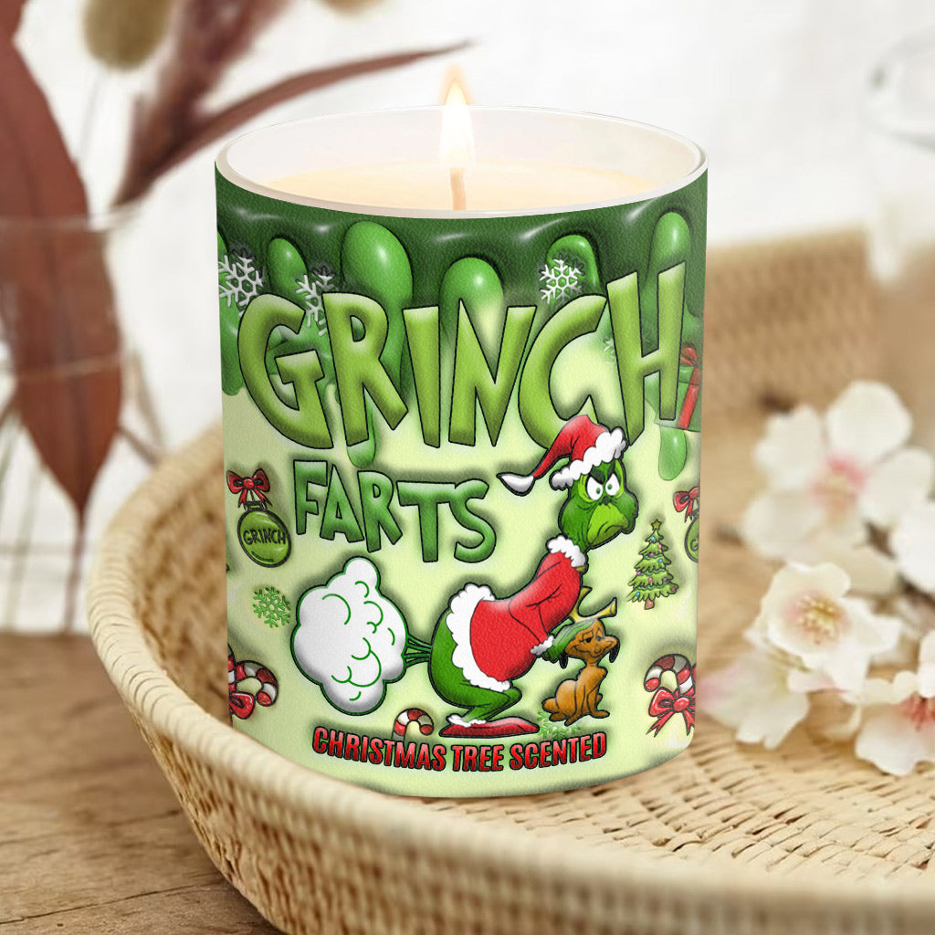 Duftet nach Weihnachtsbaum – Stole Weihnachtskerze mit Holzdeckel