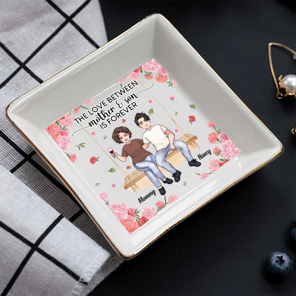 Mère et Fille - Cadeau pour maman, fille, fils - Porte-bijoux personnalisé
