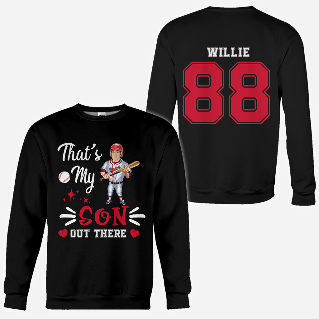 Mein Lieblingsspieler – Personalisiertes Baseball-Shirt