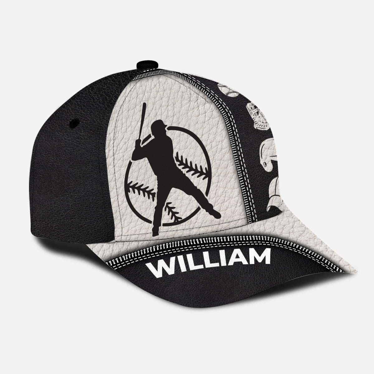 Spieltag – Personalisierte Baseball-Klassiker-Kappe