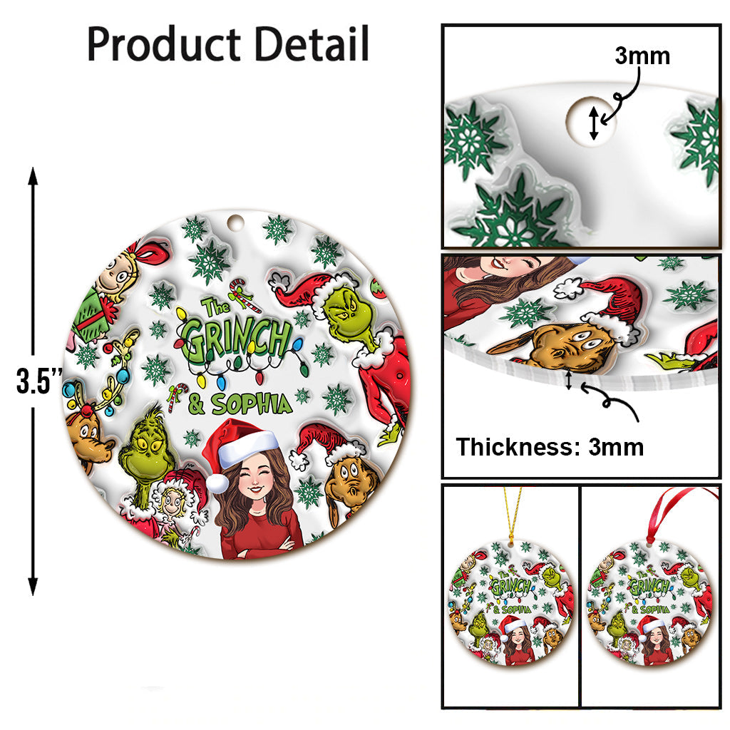 Frohe Weihnachten – Personalisierte Stola als Weihnachtsschmuck