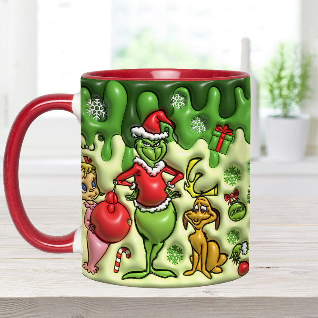 Merry Grinchmas - Stole Christmas Accent Mug