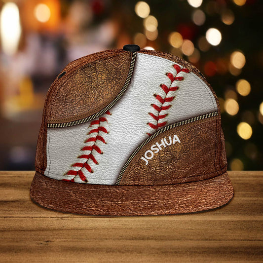 Zeig deine Unterstützung für dein Team – personalisierte Baseball-Snapback-Kappe