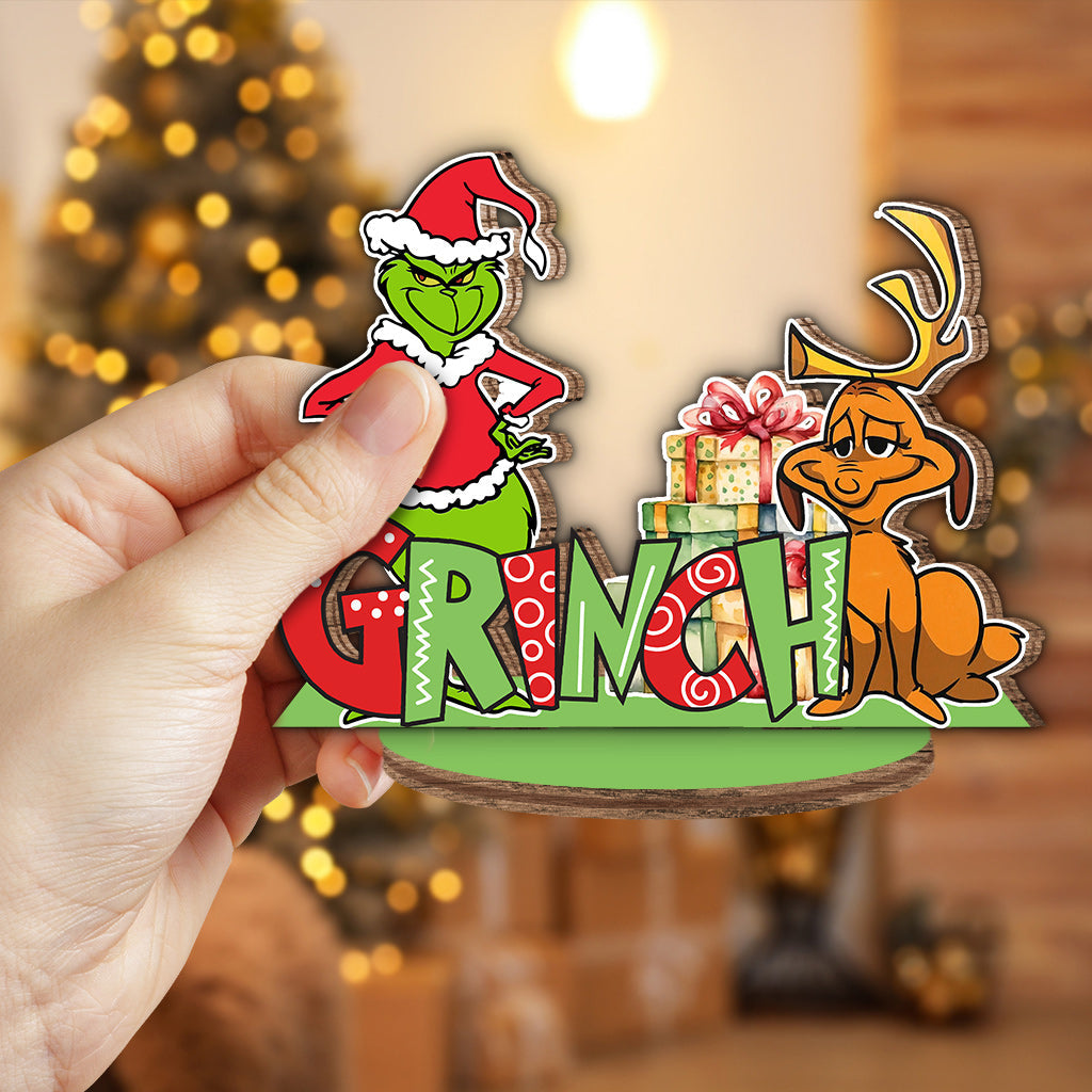 A Very Merry Christmas - Stole Christmas Freestanding Wood Plaque