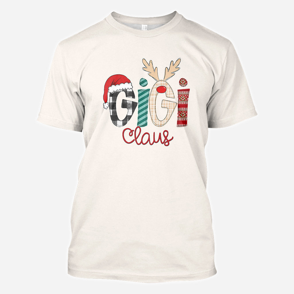 Gigi Claus - Personalisiertes Oma-Shirt