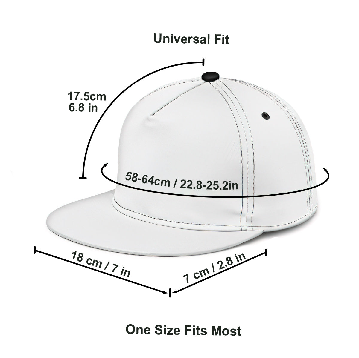 Bester Papa aller Zeiten – Personalisierte Vater-Snapback-Kappe