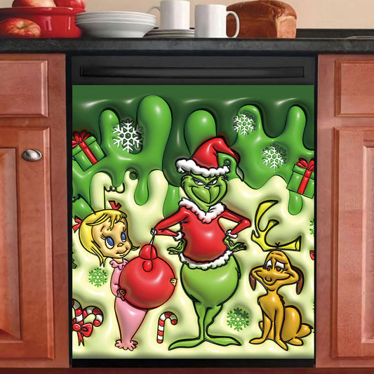 Frohe Weihnachten – Spülmaschinenabdeckung „Stole Christmas“