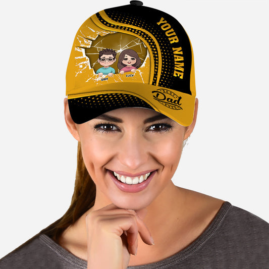 Bester Papa aller Zeiten – Personalisierte klassische Vaterkappe