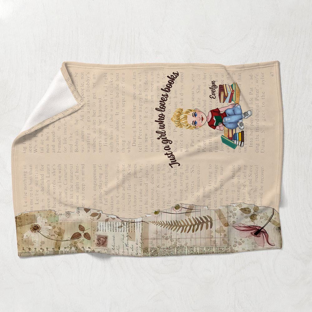 Voici ma couverture de lecture - Cadeau de lecture pour maman, fille, petite amie, épouse - Couverture personnalisée