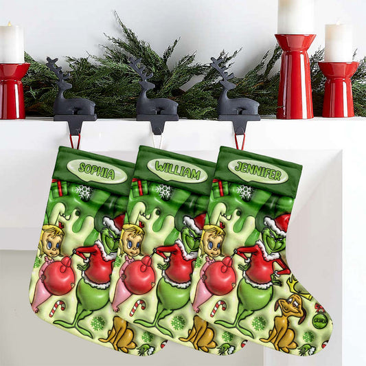 Frohe Weihnachten – Personalisierte Weihnachtsstola und Weihnachtsstrümpfe