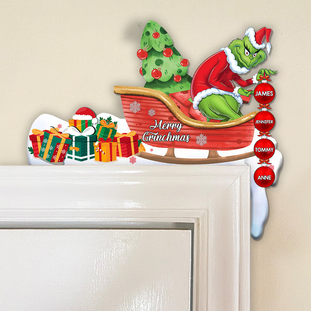 Décoration de cadre de porte personnalisée avec n'importe quel nom