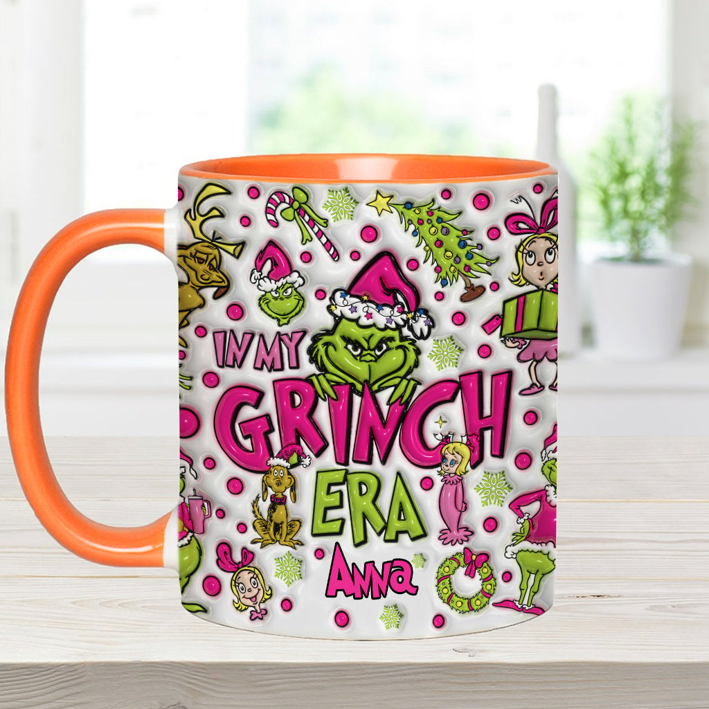 In My Pink Area - Personalized Stole Christmas Accent Mug
