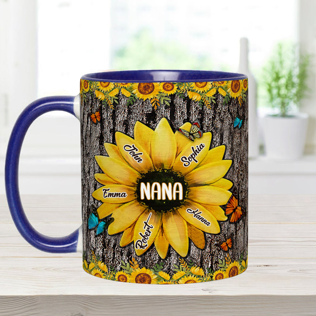 Nana's Garden - Personalisierte Tasse mit Oma-Motiv
