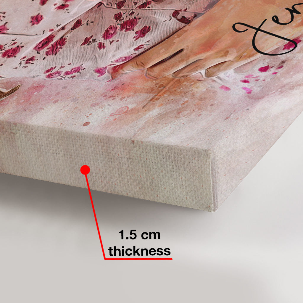 Meilleur papa du monde - Toile et affiche personnalisées pour papa