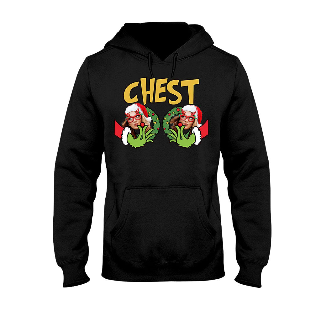 Chest Nuts Merry Grinchmas - Personalized Stole Christmas T-shirt And Hoodie