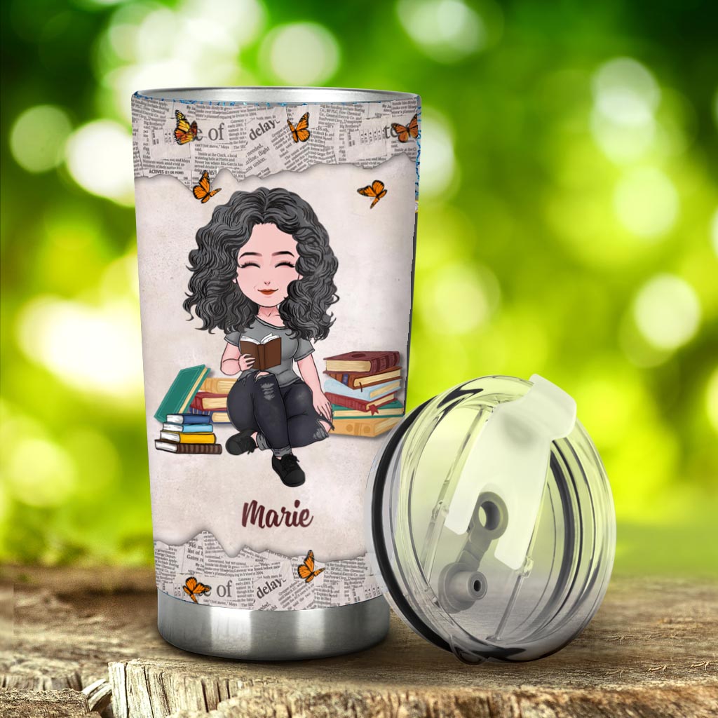 Ich liebe Tage, an denen ich mich nur entscheiden muss, welches Buch ich lesen soll – Buchgeschenk für Mama, Tochter, Freundin, Ehefrau – Personalisierter Becher
