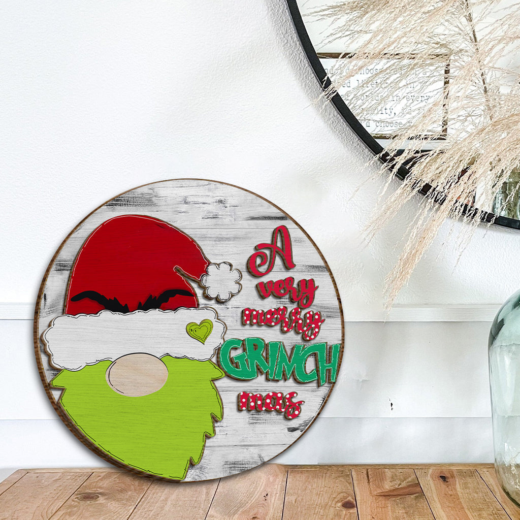 A Very Merry Christmas - Stole Christmas 2 Layered Wood Sign / Wood Plaque