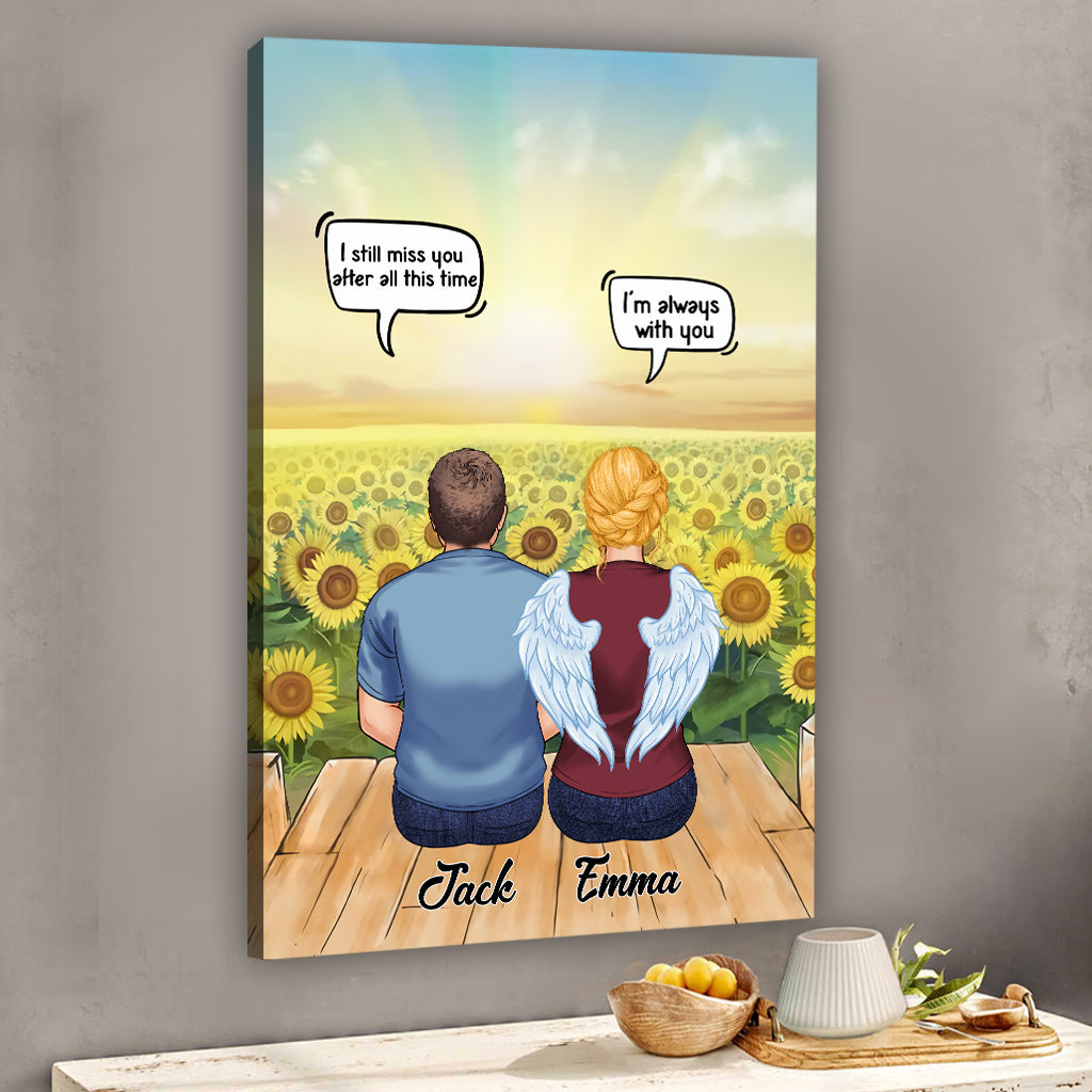 Ich spreche immer noch über dich – Personalisierte Gedenkleinwand und Poster