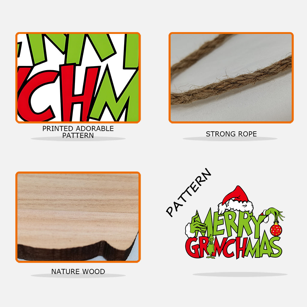 Merry Christmas - Stole Christmas Custom Shaped Wood Sign