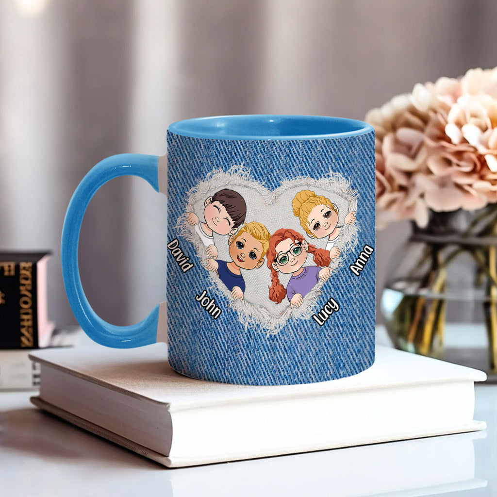 Beste Oma / Mama aller Zeiten - Personalisierte Tasse mit Oma-Akzent