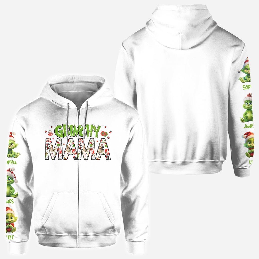Grinch Mama - Personalized Stole Christmas All Over Shirt