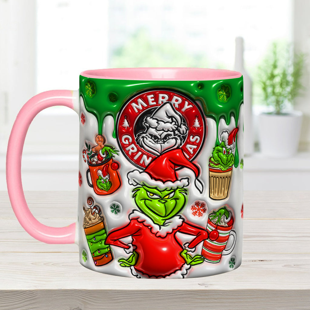 Merry Grinchmas - Stole Christmas Accent Mug
