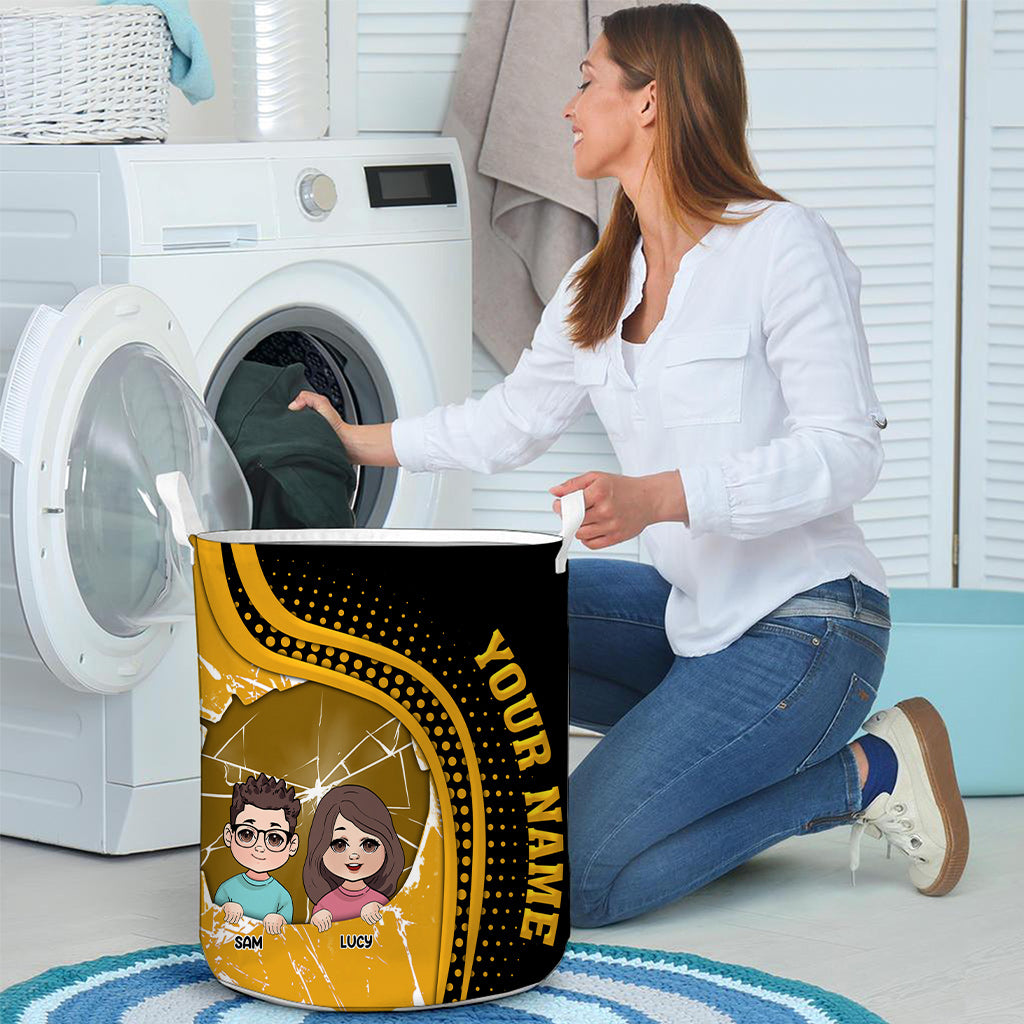 Bester Papa aller Zeiten – Personalisierter Aufbewahrungskorb für Väter