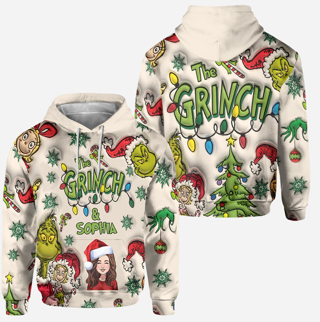 Frohe Weihnachten – Personalisierter Stola-Weihnachtshoodie und Leggings