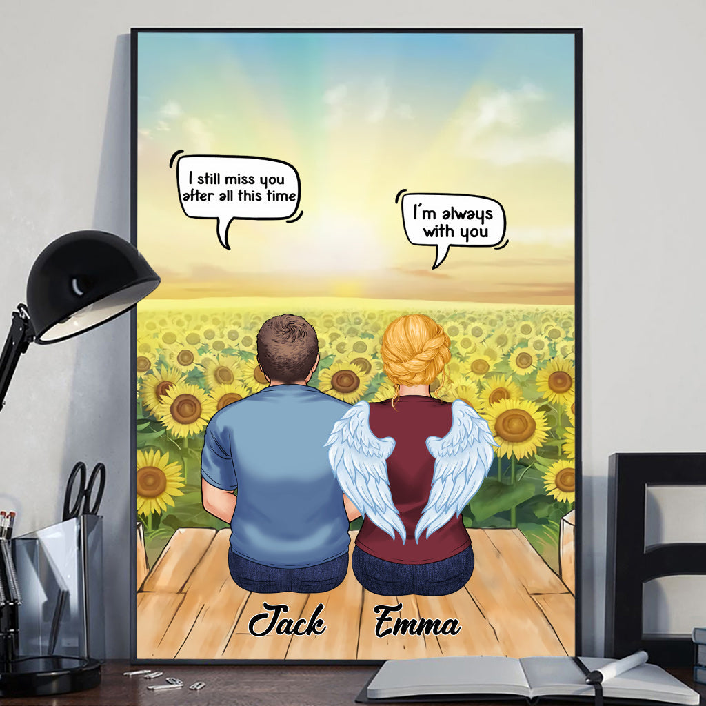 Ich spreche immer noch über dich – Personalisierte Gedenkleinwand und Poster