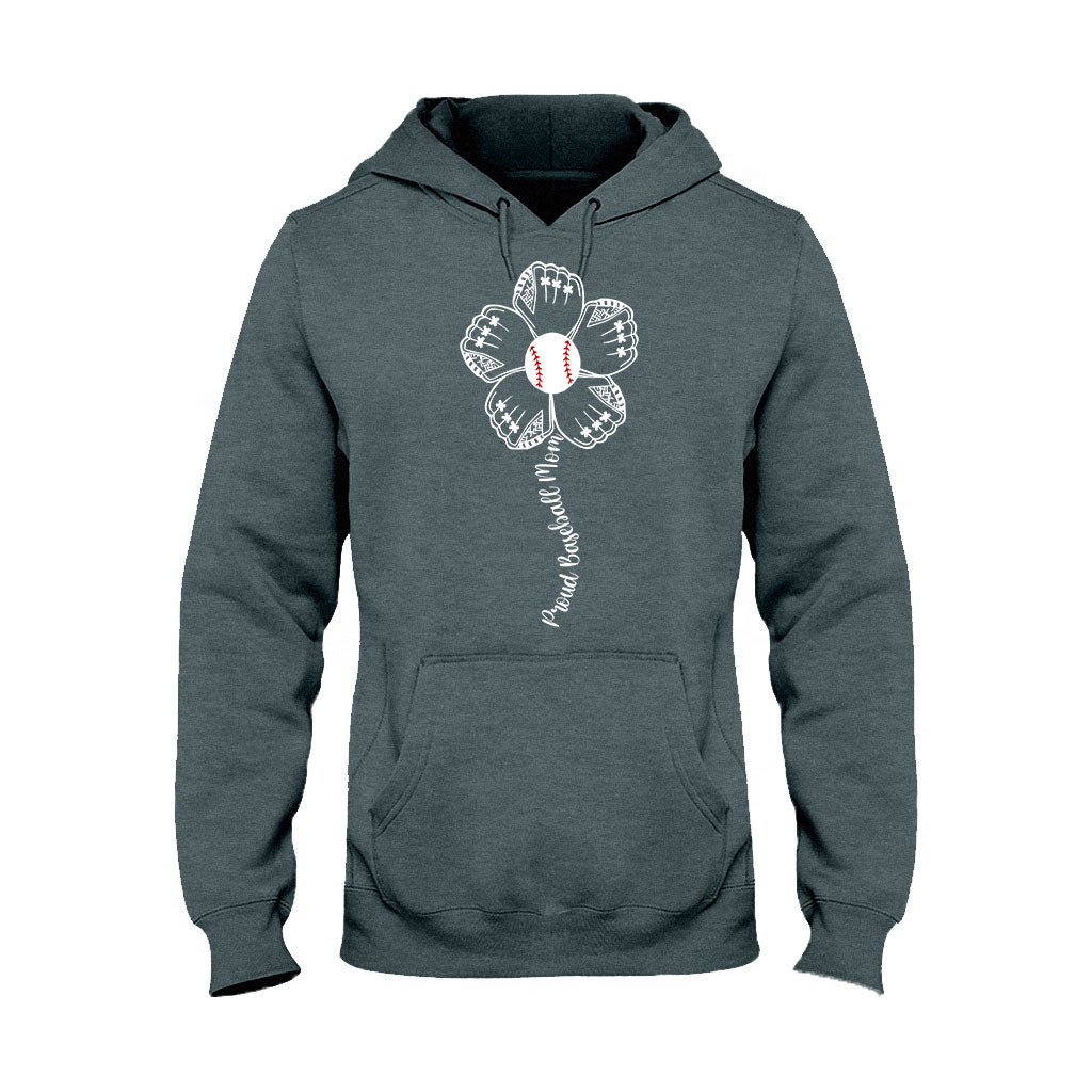 Fière famille de baseball - T-shirt et sweat à capuche de baseball personnalisés
