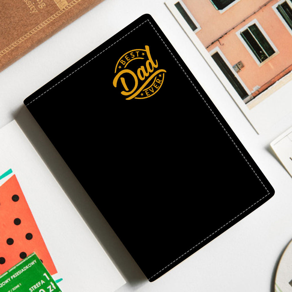 Best Dad Ever - Personalized Father Passport Holder